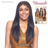 Vanessa 100% Brazilian Human Hair 13X4 Lace Front Wig - TH34 STR 24